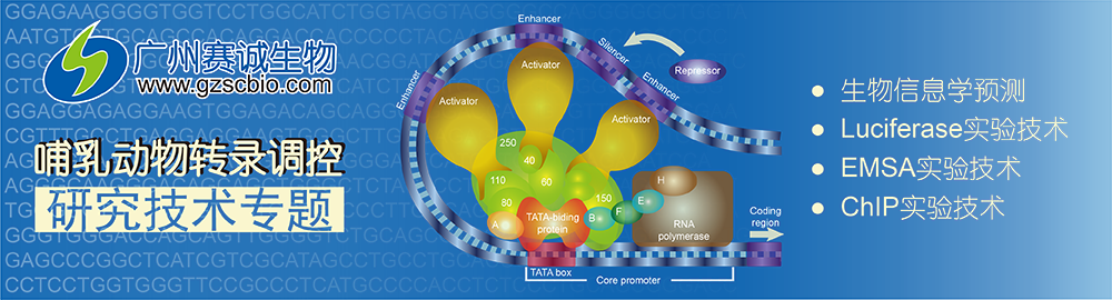 哺乳動(dòng)物轉(zhuǎn)錄調(diào)控研究技術(shù)專(zhuān)題